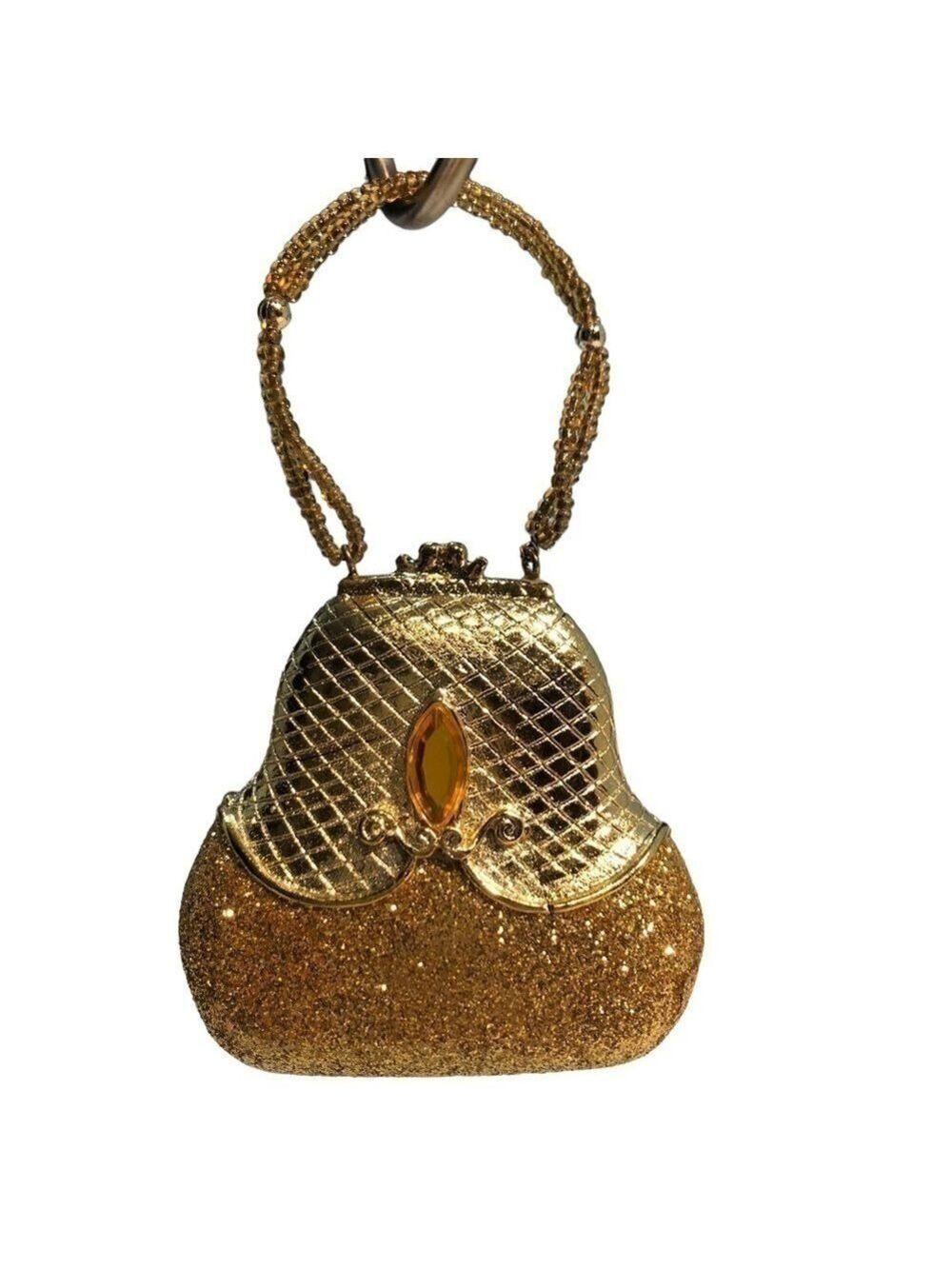 Glitter Handbag Christmas Ornament
